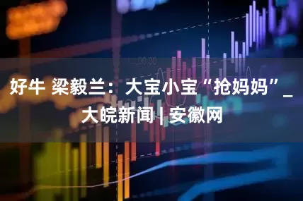 好牛 梁毅兰：大宝小宝“抢妈妈”_大皖新闻 | 安徽网